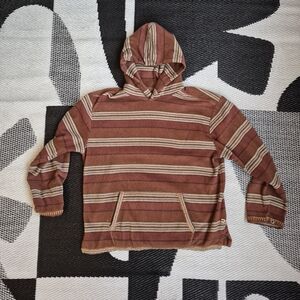 Dakota Grizzly Striped Fleece Hoodie
